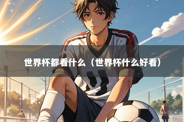 世界杯都看什么（世界杯什么好看）