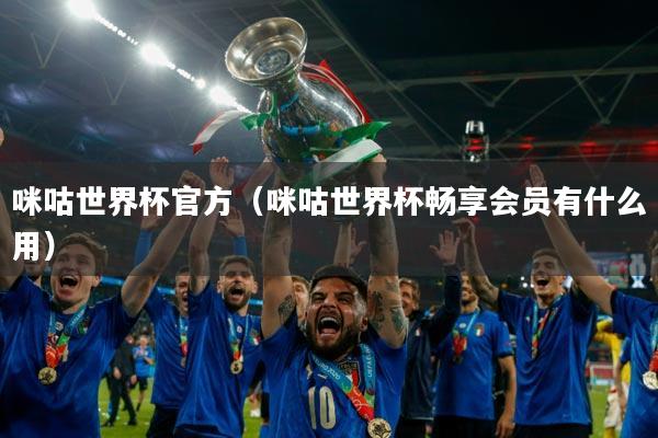 咪咕世界杯官方（咪咕世界杯畅享会员有什么用）