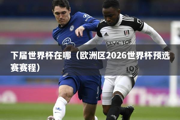 下届世界杯在哪（欧洲区2026世界杯预选赛赛程）